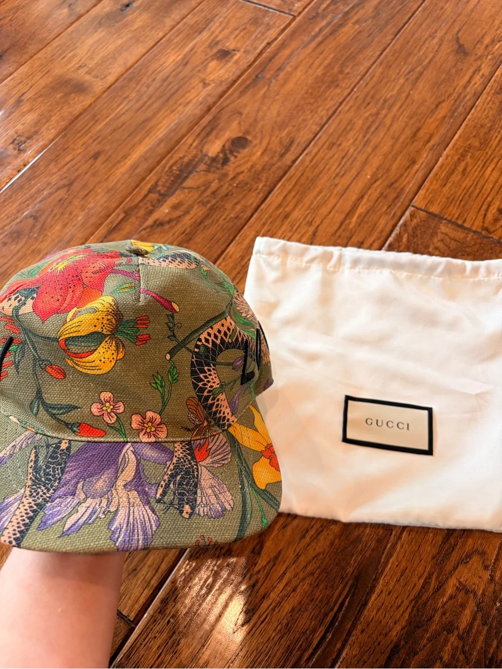 Gucci Flora Snake “Loved” baseball cap. 2018 Collection
